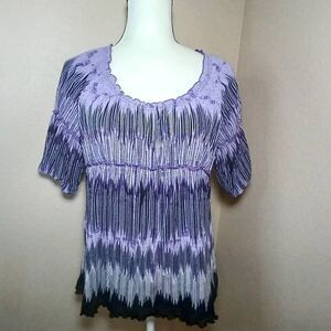 Axcess by Liz Claiborne 3/4 sleeve blouse Size L